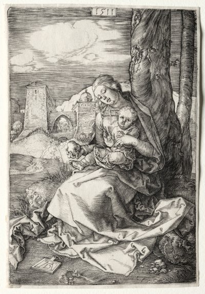 A Virgem e o Menino com a Pera de Albrecht Dürer