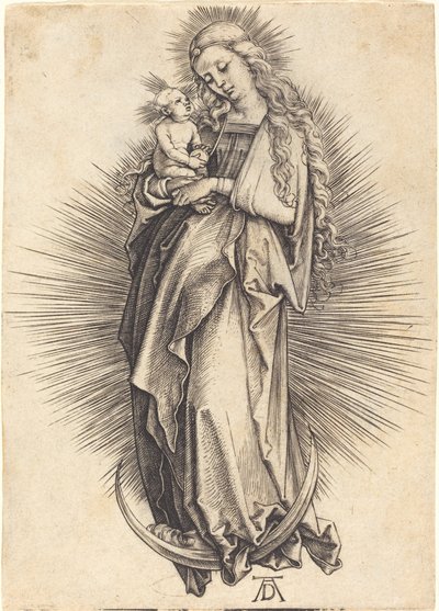 A Virgem no Crescente de Albrecht Dürer