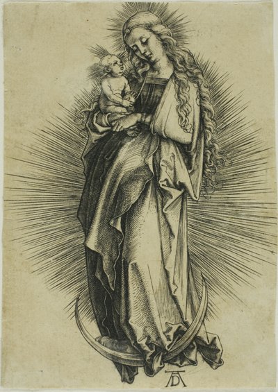A Virgem no Crescente de Albrecht Dürer