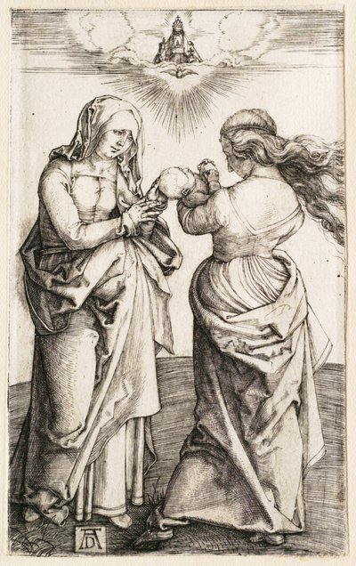 A Virgem com o Menino Jesus e Santa Ana de Albrecht Dürer