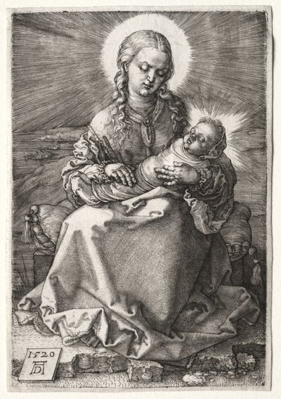 A Virgem com o Menino Enfaixado de Albrecht Dürer