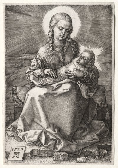 A Virgem com o Menino Panado, 1520. de Albrecht Dürer