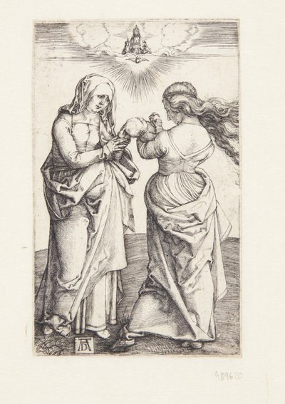 A Virgem com o Menino Jesus e Santa Ana de Albrecht Dürer