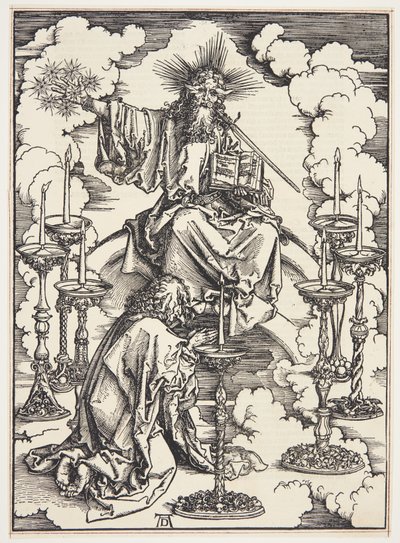 A visão dos sete castiçais de Albrecht Dürer