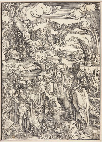 A prostituta da Babilônia de Albrecht Dürer