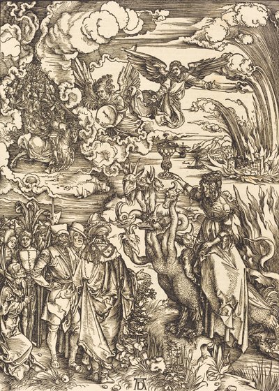 A Prostituta da Babilônia, 1498. de Albrecht Dürer