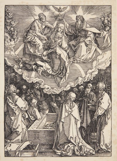 A assunção e coroação da Virgem de Albrecht Dürer