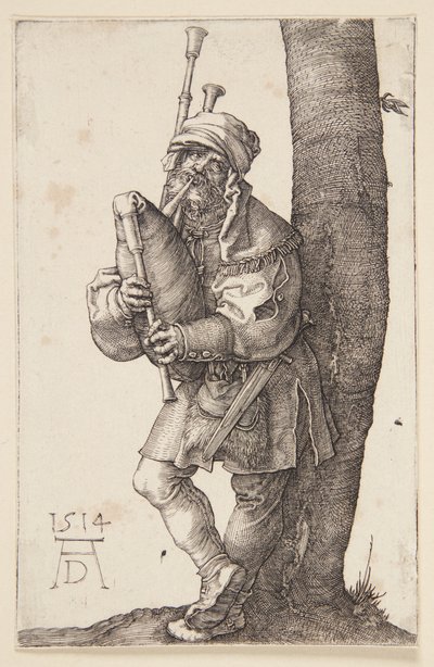 O gaiteiro de Albrecht Dürer