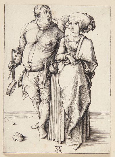 O cozinheiro e sua esposa de Albrecht Dürer