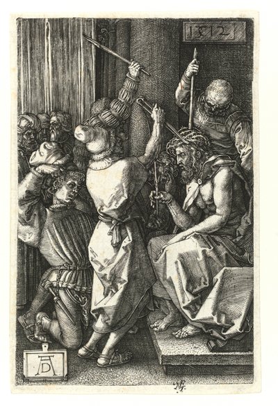 A coroação de espinhos, 1512 de Albrecht Dürer