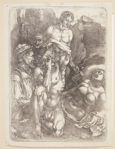 O homem desesperado de Albrecht Dürer