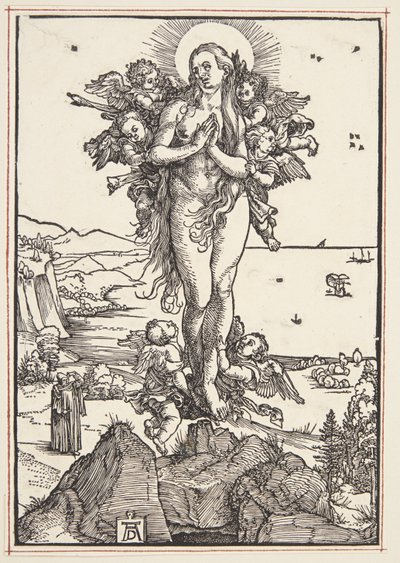 A elevação de Santa Maria Madalena de Albrecht Dürer