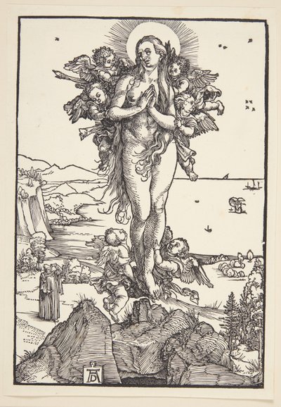 A elevação de Santa Maria Madalena de Albrecht Dürer