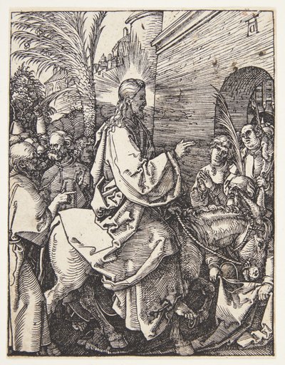 A entrada em Jerusalém de Albrecht Dürer
