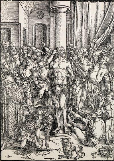 A flagelação, c149697 de Albrecht Dürer