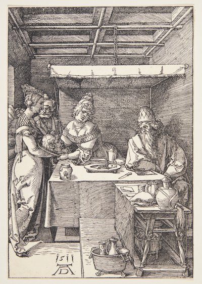 A cabeça de São João Batista trouxe para Herodias de Albrecht Dürer