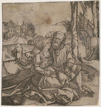 O casal mal sortido, c. 1495 de Albrecht Dürer