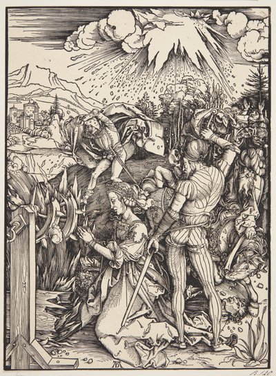 O martírio de Santa Catarina de Albrecht Dürer