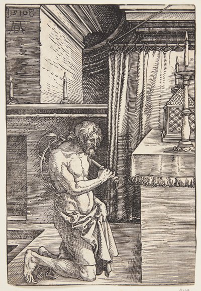 O penitente de Albrecht Dürer