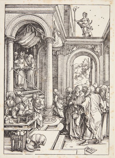 A apresentação da Virgem no templo de Albrecht Dürer