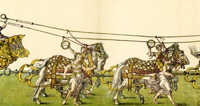 A carruagem triunfal de Albrecht Dürer