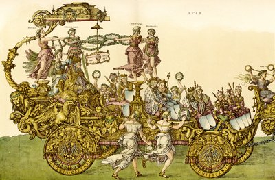 A carruagem triunfal de Albrecht Dürer