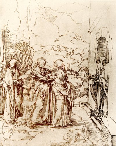 A visitação de Maria de Albrecht Dürer