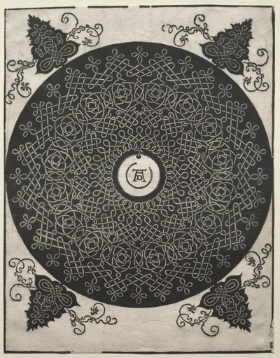 Terceiro nó. de Albrecht Dürer