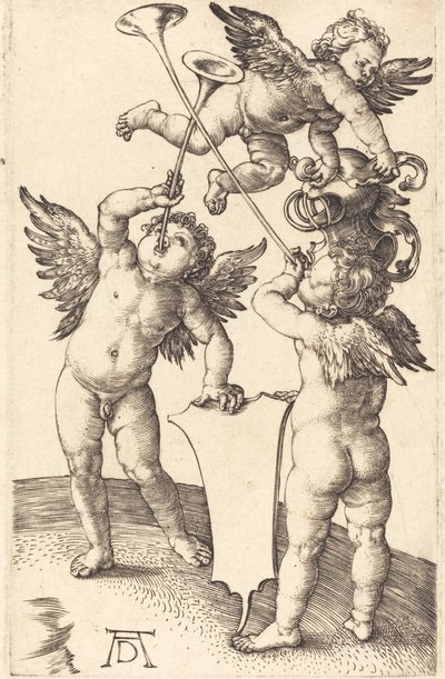 Três Gênios, c. 1505. de Albrecht Dürer