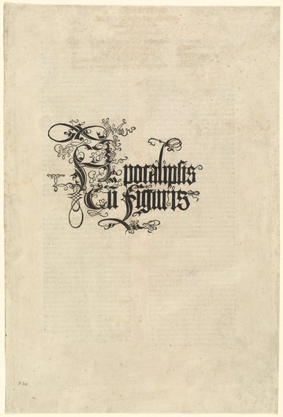 Folha de rosto, 1498. de Albrecht Dürer