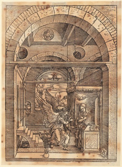 Noivado de Maria, página 7 da série «A Vida de Maria» de Albrecht Dürer