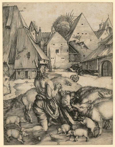O filho pródigo de Albrecht Dürer