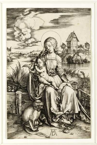 Virgem e Menino com o macaco de Albrecht Dürer