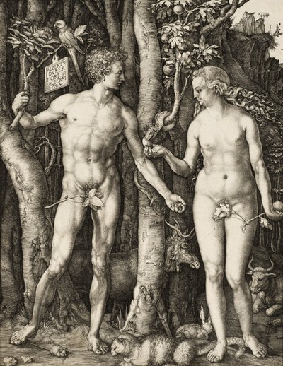 Adão e Eva de Albrecht Dürer