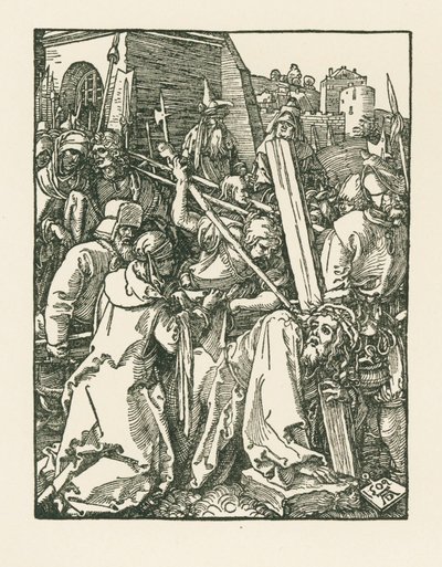 Cristo carregando a cruz de Albrecht Dürer or Duerer
