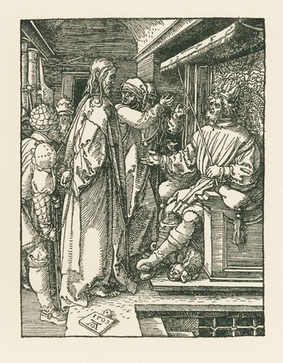 Cristo perante Herodes de Albrecht Dürer or Duerer