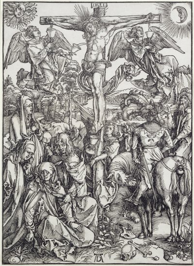 Cristo na Cruz (A Grande Paixão) (gravura) de Albrecht Dürer