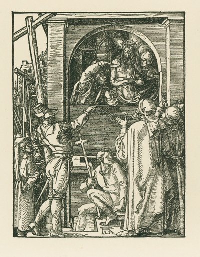 Ecce Homo, c.1509 (xilogravura) de Albrecht Dürer or Duerer
