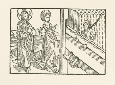 Quarta obra de misericórdia: Piedade pelo homem demasiado severamente punido de Albrecht Dürer or Duerer