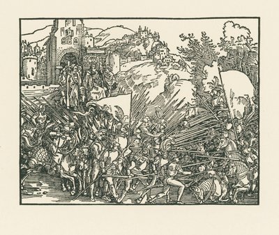 Holofernes contra os judeus de Albrecht Dürer or Duerer