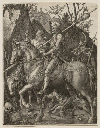 Cavaleiro, Morte e o Diabo de Albrecht Dürer