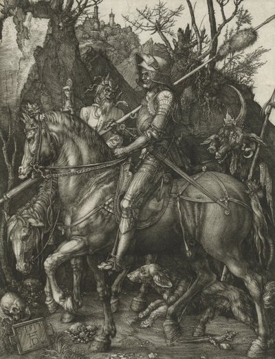 Cavaleiro, Morte e o Diabo de Albrecht Dürer