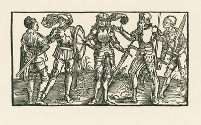 Cavaleiros e soldados de Albrecht Dürer or Duerer