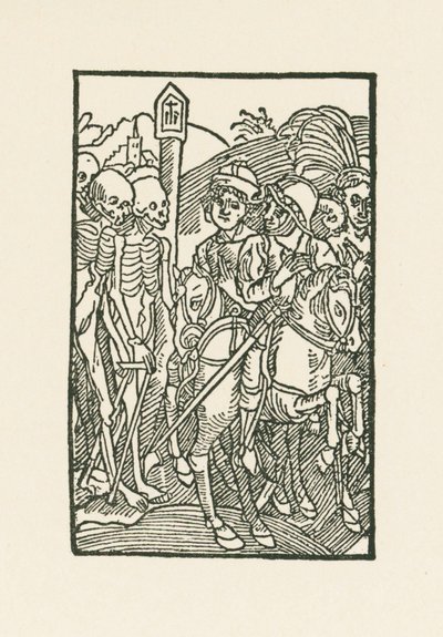 Encontro entre os vivos e os mortos de Albrecht Dürer or Duerer