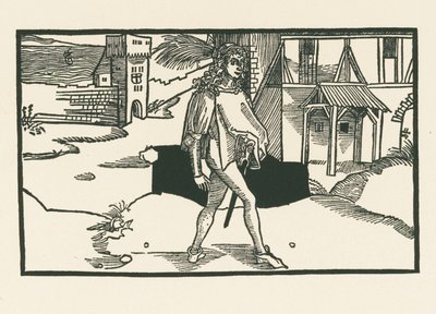 Phaedria, c.1492-93 (xilogravura) de Albrecht Dürer or Duerer