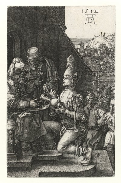 Pilatos lava as mãos, 1512 de Albrecht Dürer