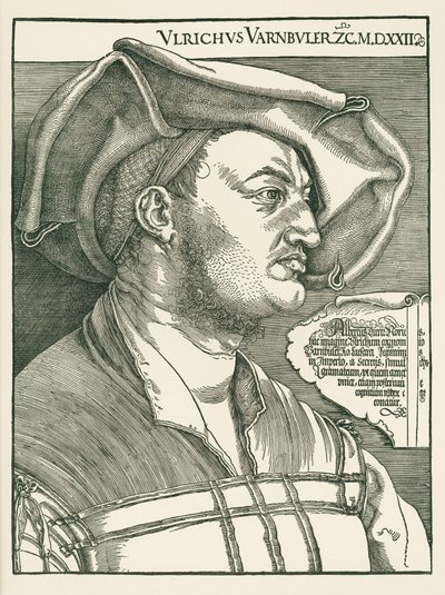 Retrato de Ulrich Varnbueler de Albrecht Dürer or Duerer