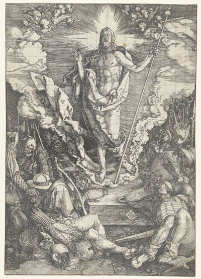 Ressurreição, da série "A Grande Paixão de Albrecht Dürer or Duerer