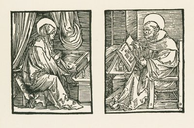 Santa Brígida e Pedro de Almastra de Albrecht Dürer or Duerer