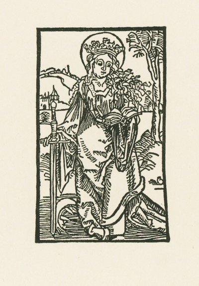 Santa Catarina de Albrecht Dürer or Duerer